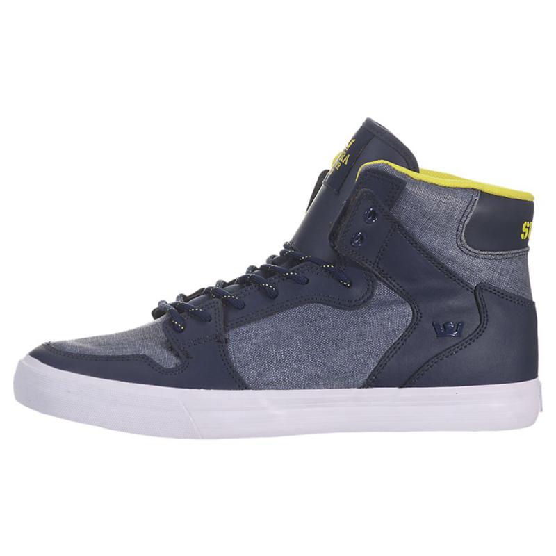 Supra VAIDER Sneaker High Damen Navy Deutsch VWZLT7968